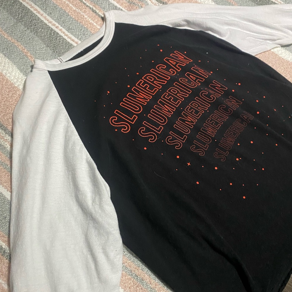 Yelawolf Slumerican baseball tee